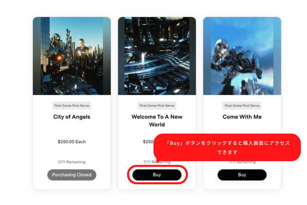 出品されている場合は今すぐ購入を選択