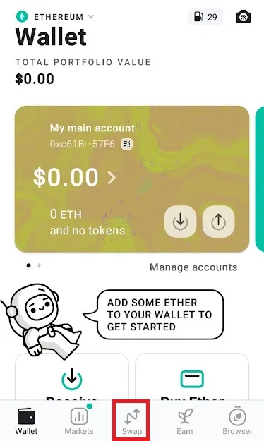 クレジットカードでETHを購入