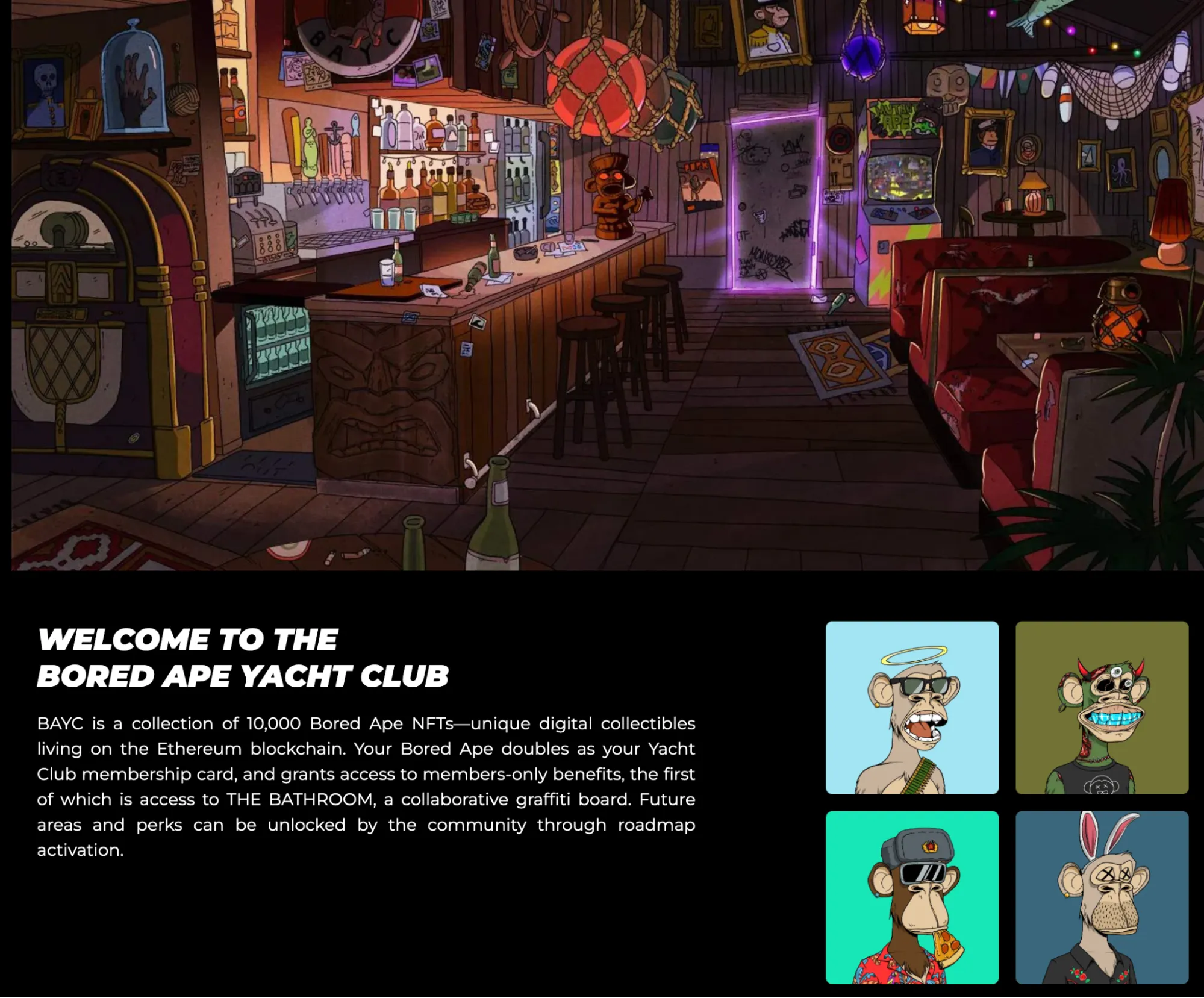 The Bored Ape Yacht Club