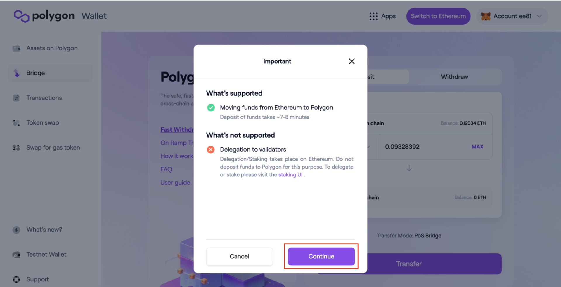 MATIC Walletの買い方