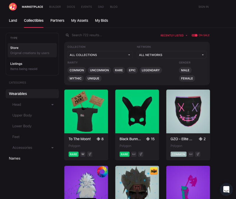 アバターを設定