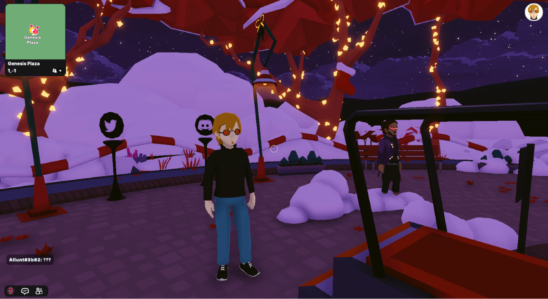 バーチャル空間を探索する