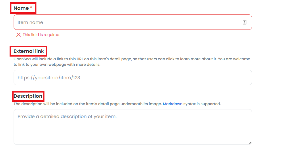 販売したい作品のNFT化3