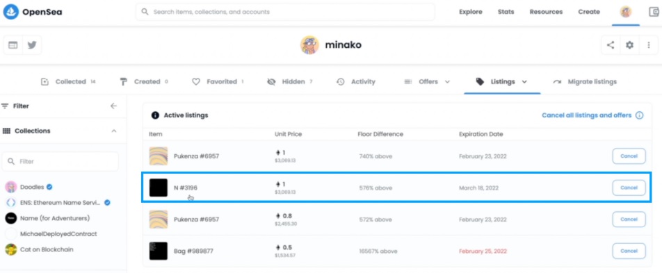 OpenSeaスマートコントラクトのアップグレードにより、Ethereum上にある非アクティブなNFT上場廃止を実現 OpenSeaスマートコントラクトのアップグレードにより、Ethereum上にある非アクティブなNFT上場廃止を実現